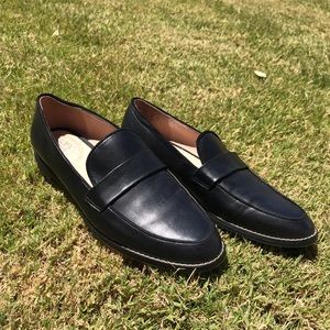Franco Sarto leather loafers size 8 women’s